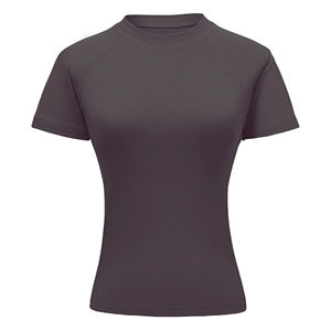 Camiseta informal de algodón con manga raglán y cuello redondo para mujer Primavera/Verano 2025 - Product Image 1