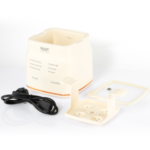 Mini hervidor de huevos de calentamiento rápido de 6 funciones multifuncional de RAF, capacidad para 4 huevos, vaporizador automático de huevos de grado alimenticio PP - Product Image 5