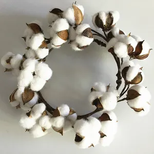 E-Wedding Home Weihnachten dekorative Lieferant künstliche Baumwolle Blumenkranz