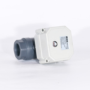 <b>Miniature</b> Electric Upvc Regulating Ball Valve 3/4 In Dn20 Threaded For Pumps Boilers Water Purifiers - Product Image 2