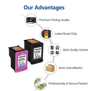 For Hp DeskJet 2300 2700 2730 2710 2720 Printer Ink Cartridge 305 305XL Compatible Ink Cartridge