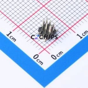 XDZ127-2-03-S-1.0-G1 Pin Header SMD,P=1.27mm Connector 2x3P 1.27mm Pin Header Vertical Mount - Product Image 1