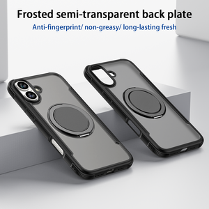 เคสโทรศัพท์มือถือพร้อมขาตั้ง360แม่เหล็กหมุนได้สำหรับ <span class=keywords><strong>iPhone</strong></span> 16 <span class=keywords><strong>PLUS</strong></span> เคสกัน<span class=keywords><strong>กระแทก</strong></span>สำหรับ <span class=keywords><strong>iPhone</strong></span> 16 PRO MAX - Product Image 4