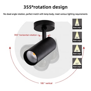 ไฟสปอร์ตไลท์ติดเพดานทางการค้า20W 30W ปรับแสงได้สำหรับร้านขายเสื้อผ้า - Product Image 3