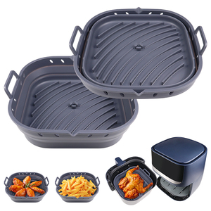 Juego de Revestimientos de Silicona para Freidora de Aire, Personalizables, Aptos para Lavavajillas, Reutilizables y Resistentes al Calor, Venta al Por Mayor - Product Image 2