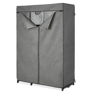 Funda <span class=keywords><strong>para</strong></span> Armario <span class=keywords><strong>de</strong></span> Tela <span class=keywords><strong>de</strong></span> Doble Barra con Cremallera Resistente - Product Image 4
