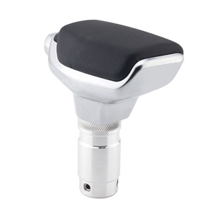 Universal Leather Gear <b>Shift</b> <b>Knob</b> Ergonomic Design For Hyundai Kia Automatic Transmission Car Fitment - Product Image 3