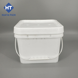 Baril carrés en plastique, peinture, rectangulaire, <span class=keywords><strong>10</strong></span> <span class=keywords><strong>litres</strong></span>, 1 pièce - Product Image 2