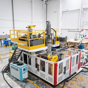 Auto HDPE <span class=keywords><strong>5L</strong></span> 10L Huile de cuisson de palme 20L <span class=keywords><strong>Adblue</strong></span> Fabrication de produits chimiques Accumuler 25L 30 Litres JerryCan Tambour Extrusion Machine de moulage par soufflage - Product Image 1