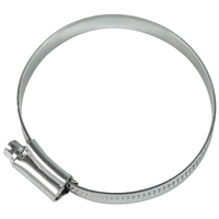 Collier de serrage de type britannique de qualité marine en acier inoxydable 304, anti-corrosion à l'eau salée