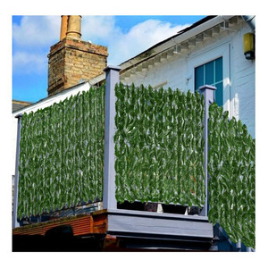 Wholesale Durable Eco-Friendly Waterproof <strong>Plastic</strong> PVC <strong>Green</strong> Leaf Hedge <strong>Fence</strong> 7ft Height Outdoor Home Garden Privacy Decoration - Product Image 3
