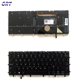Nouveau clavier d'ordinateur portable d'origine authentique pour Dell Notebook Keyboard XPS 13 9343 13 9350 13 9360 Clavier US rétroéclairé DKDXH - Product Image 1