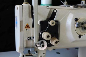 มือสอง JUKI-1508เข็มเดี่ยวสารประกอบฟีดหนักจักรเย็บผ้าอุตสาหกรรม - Product Image 5