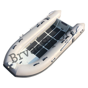 Bateau gonflable de nervure de coque en aluminium de la grande vitesse 13ft 390 PVC /Hypalon - Product Image 3