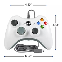 Manette de jeu Joypad pour Xbox 360 Joystick Mando USB Filaire Gamepad pour Xbox 360