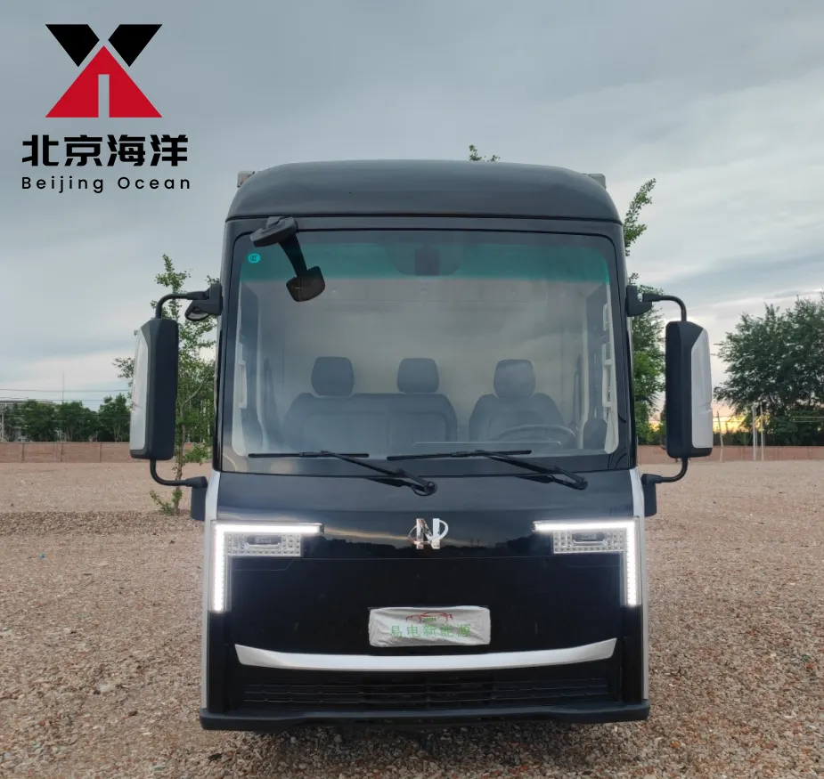 Recuperación de energía de conducción inteligente Tecnología de China cabina súper grande nueva energía camión logística vehículo cuasi coche nuevo