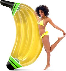 Le flotteur <span class=keywords><strong>gonflable</strong></span> en forme de <span class=keywords><strong>banane</strong></span> de natation convient aux parties d'été, aux piscines, aux plages, et aux lacs - Product Image 2