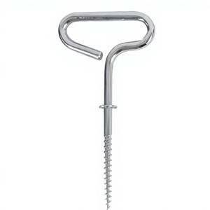 Ancres de pêche sur glace en acier, piquets de tente à grand œil - Product Image 1