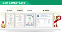 Poudre de gomme tragacanthique de qualité alimentaire, stabilisateur pour pâte à sucre et fondant, en vrac, certifiée HALAL KOSHER, durée de conservation de 24 mois