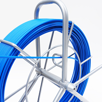 Tire-fil industriel OEM en fibre de verre FRP 6mm 100M pour le tirage de câbles et le pose de fils
