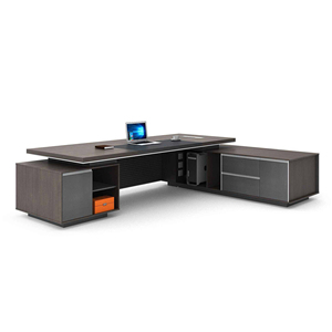 L hình dạng văn phòng bàn sang trọng Điều hành thoải mái bảng giám đốc quản lý CEO Ông Chủ bàn bàn làm việc bàn đồ nội thất văn phòng - Product Image 6