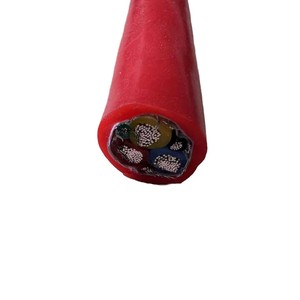 Nationale Norm flexibles silikonkautschuk-Hochtemperatur-Kabel mit Abschirmung YGCP <span class=keywords><strong>3</strong></span> * 16 + <span class=keywords><strong>3</strong></span> * 6 Fuß quadratische Frequenzen - Product Image 6