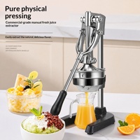 Directe Fabrikant Citroen Sinaasappel Granaatappel Vleesverwerkingsbedrijven Fruitpers Aluminiumlegering Handmatig IoT 5 Jaar Garantie Yiwu