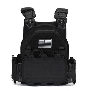 Có thể điều chỉnh chiến thuật vest phát hành nhanh chóng Molle ngụy trang không thấm nước bán buôn ngoài trời an ninh săn bắn thiết bị bảo vệ làm Nylon - Product Image 4