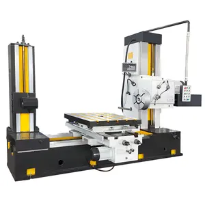 Horizontal boring and milling machine for metal processing