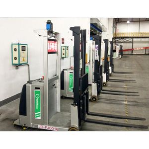 HULKMAN Factory AMR Robot 1,2 M/<span class=keywords><strong>S</strong></span> Velocidad de caminar <span class=keywords><strong>AGV</strong></span> Robot Carretilla elevadora láser <span class=keywords><strong>AGV</strong></span> LDB1500C para manejo de materiales industriales - Product Image 6