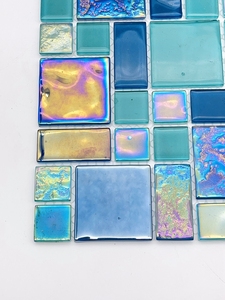 Trang trí hồ bơ<span class=keywords><strong>i</strong></span> gạch khảm mô hình tùy chỉnh gạch khảm thủy tinh - Product Image 3