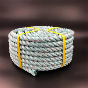 Corde d'emballage pp 30mm 40mm 8 brins 12 brins 200m Cordes d'amarrage torsadées en polypropylène pour le levage d'arrimage de la cargaison - Product Image 4