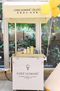 Machine à glaces et gelato Miles, certifiée NSF, chariot personnalisé avec logo, options <span class=keywords><strong>chocolat</strong></span> au lait et eau, roues - Utilisation commerciale multifonctionnelle - Product Image 5