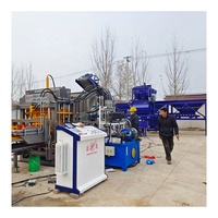 Machine à fabriquer des blocs entièrement automatique de grande capacité Qt6-15F pour pavés, briques pleines et blocs creux