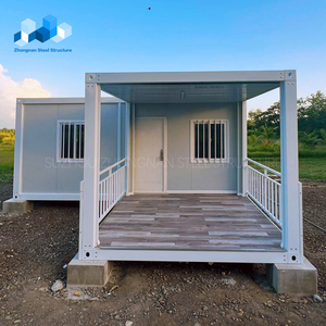 Fábrica China de Casas Contenedor Villa de Lujo Moderna Modular de 20 Pies, 2 Dormitorios, Portátil, Plegable, Prefabricada - Product Image 3