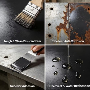 Revestimiento de Piso Epóxico de Resina de Alta Resistencia que Cumple con el Estándar Industrial Internacional - Product Image 4