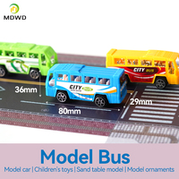 Diacast escala modelo de autobús de juguete para la venta en 1/100-1/150