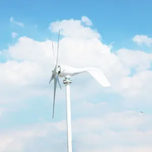 Wholesale windmill 600W wind turbine helix type 24/48V maglev generator very small wind turbine for roof top mounting