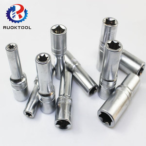 19-delige Chroom Vanadium Stalen 1/2 Aandrijving E8-E24 Extra Lange Vrouwelijke E Torx Socket Externe Torque Ster Socket Set - Product Image 3