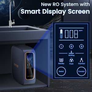 Purificador de Agua Bajo Fregadero RO, Diseño sin Tanque, Tecnología de Ósmosis Inversa, Filtración de 7 Etapas, <span class=keywords><strong>Grifo</strong></span> Inteligente Eléctrico para Exteriores - Product Image 4