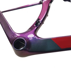 SHENYU 3K Carbon Fiber Road <b>Bike</b> <b>Frame</b> Chameleon Gloss Finish Lightweight High Strength for Racing & Fitness Cycling - Product Image 4