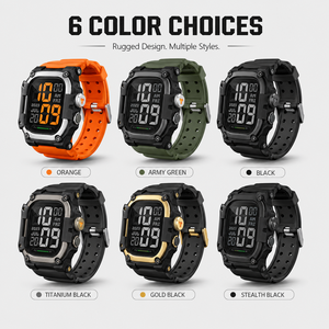 Custodia e Cinturino Integrati Skerwal Robusti ed Eleganti in TPU per Protezione Completa Compatibili con <span class=keywords><strong>Apple</strong></span> <span class=keywords><strong>Watch</strong></span> <span class=keywords><strong>Ultra</strong></span> 1/2/3 - Product Image 3