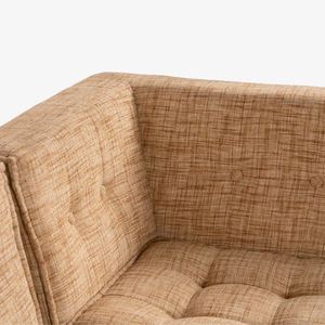 Sofá moderno de lujo para sala de estar, de madera maciza de sheesham, elegante, cómodo, con diseño elegante, perfecto para un estilo contemporáneo. - Product Image 4