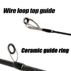 Customized Lake Bank <strong>Fishing</strong> Spinning Casting <strong>Rod</strong> 1.8m 98g 2.1m 105g 2.4m 120g Bass <strong>Rod</strong> 2 Section Lure <strong>Rod</strong> For Grouper Trout - Product Image 2