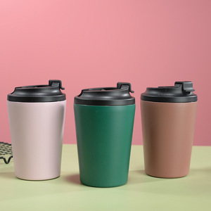 Tasses à café isolées sous vide personnalisées de 350ml Petite tasse à café noire Tasse à café - Product Image 2