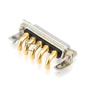 Connecteurs à montage sur panneau coudé avec broches à souder 5W5 Power D <span class=keywords><strong>Sub</strong></span> Sockets Connecteurs à montage sur panneau durables - Product Image 5