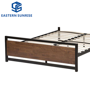 Прочная металлическая кровать для дома, размер Twin - Product Image 4
