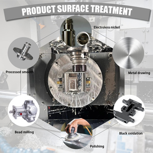 Tùy chỉnh trung tâm gia công CNC <span class=keywords><strong>5</strong></span> trục chính xác cho các dịch vụ gia công vi cho chế tạo các bộ phận cơ khí bằng thép không gỉ - Product Image 4