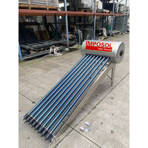 Chauffe-<span class=keywords><strong>eau</strong></span> solaire IMPOSOL 150L haute pression tout inox pour maison, hôtel ou usage commercial, certifié EN12976 - Product Image 2