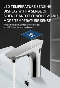 Grifo con pantalla táctil Digital termostática, calentador de doble uso de agua caliente y fría - Product Image 5